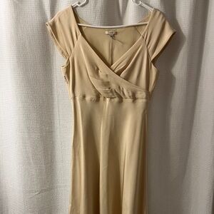 JCREW silk ivory dress size 8